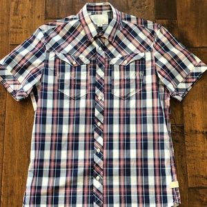 Men’s G-Star Short Sleeve Button Up Shirt